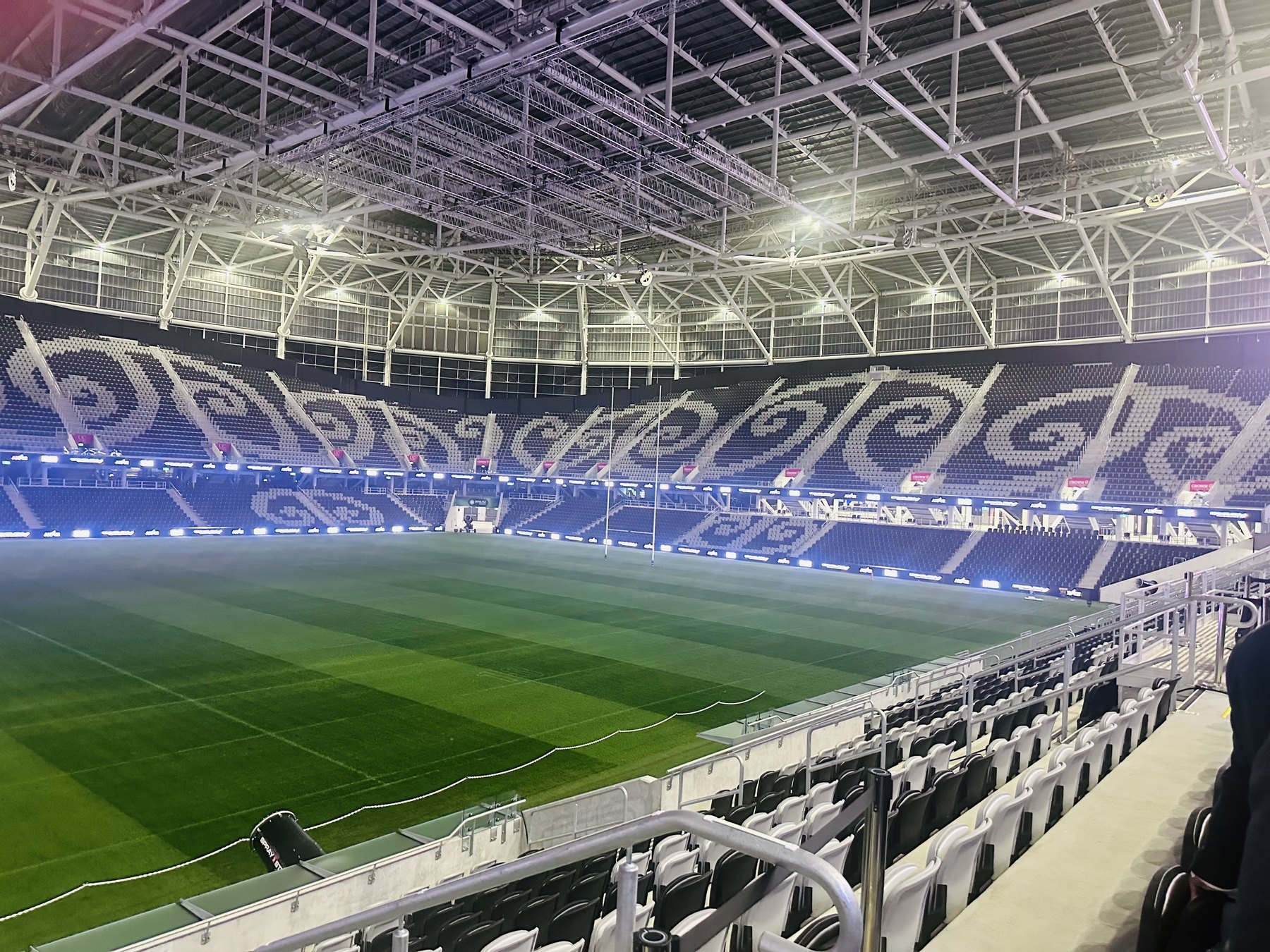 Interior of One New Zealand Stadium in Christchurch during AHICE Aotearoa 2026
